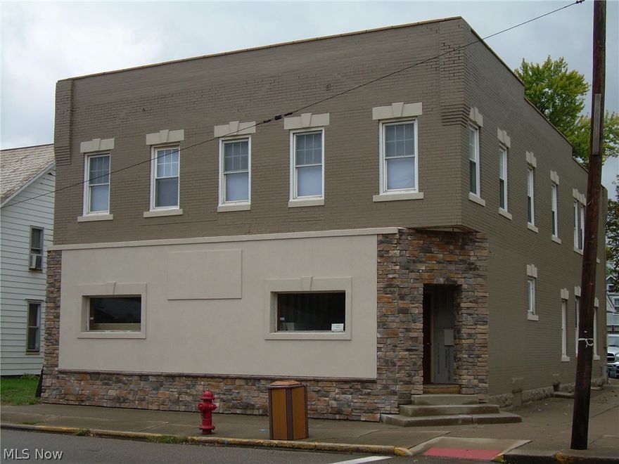 1 office available to lease. $295 per month. Utilities included are heat and A/C, electric, trash, water and WIFI. Furnishings (desks, chair(s) and use of copier/printer/scanner) included for an additional $45 per month per office.) Each office has use of common areas including Reception area, conference room, restroom, kitchenette. First floor location of offices. Plenty of parking. Agent owned.