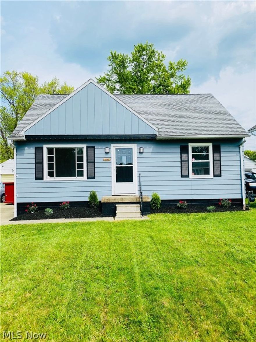 Check this house out before it's to late! Beautiful completely updated 3 bedroom, 1.5 bath bungalow located in the center of Alliance. Updates include water proofed basement with transferable warranty, new high efficiency furnace and AC, complete exterior and interior paint, new flooring and carpet throughout entire house, completely remodeled bathroom, updated electrical service and newer roof.