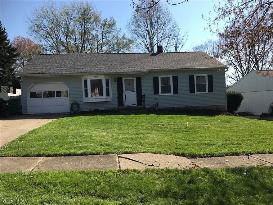 You will find a beautiful house that has been well maintained.  As you enter the front door you will come in to the living room with a nice size front window to bring in lots of light.  The eat in kitchen has been updated with a covered deck off the back.  The house offers you 3 bedrooms and 1 full bath.  There is a large fenced back yard which you can enjoy at night with a fire ring to roast marshmallows over.