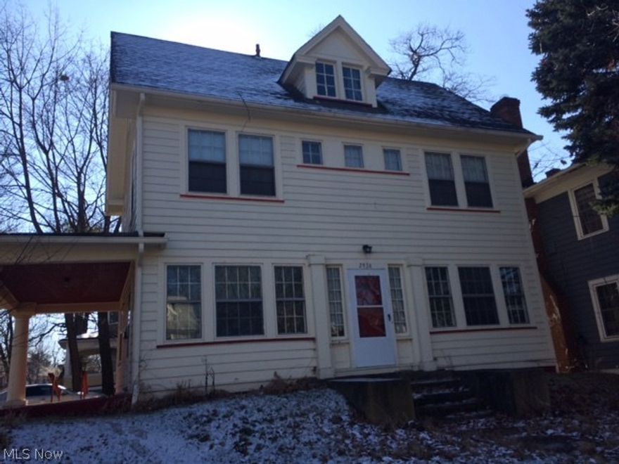 Urban hip meets old school charm, great location to Coventry shops and restaurants, just minutes away from University and Cleveland Clinic Hospitals. This charming home has hard wood floors throughout with 4 spacious bedrooms and is located on a large corner lot. Sold As-Is. Don't miss out on this great opportunity!