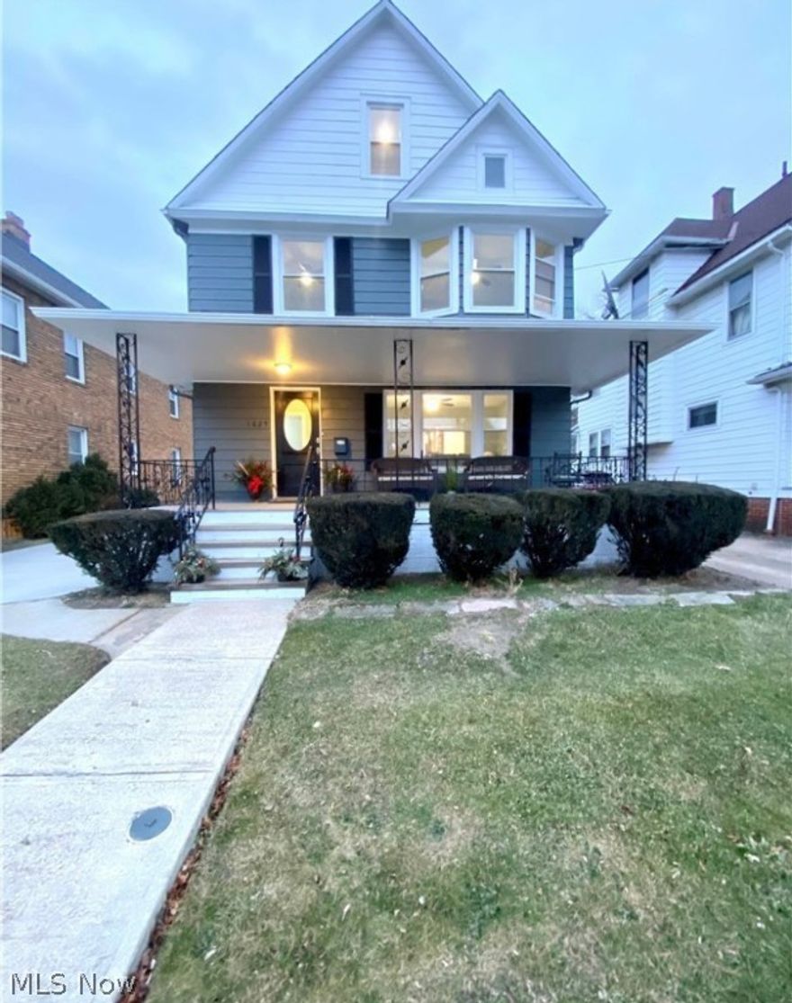 Gorgeous 4 beds 2.5 baths colonial home in Lakewood.  Front porch lead you into a welcoming open concept of living, dining room and kitchen.
The kitchen features beautiful  white shaker cabinets with a center island, quartz countertops and stainless appliances. Dining room off the kitchen with a French door to lead you out to back deck overlooking the back yard. Second floor consists of three bedrooms laundry room and one full bath. Third floor master suite with a master bath. Finished lower level adding additional living space. Recent updates include new flooring throughout, updated kitchen, updated all three bathrooms, added second floor laundry, new light fixtures, HVAC system 2020, HWT 2021, Garage 2019, Driveway 2017 fresh paint.