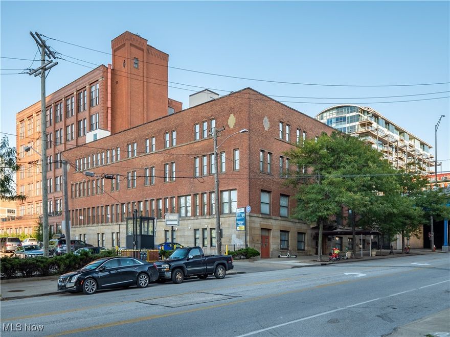 Nestled in the heart of Cleveland’s vibrant Water Street Condos, this charming 2-bedroom, 2-bathroom condominium offers 1,062 square feet of comfortable, one-level living. Built in 1913, this historic brick building blends classic character with modern conveniences, including in-unit laundry, central air, and electric forced air heating. The open-concept great room and kitchen provide a welcoming space for entertaining, while the private deck invites you to unwind with stunning lake views. With easy access to downtown, a pet-friendly community, and amenities like an exercise room, this home is ideal for those seeking city living at its finest. Monthly HOA fees cover essential services, including water, sewer, trash, and snow removal. Don’t miss your chance to own a piece of Cleveland’s history in this sought-after location!