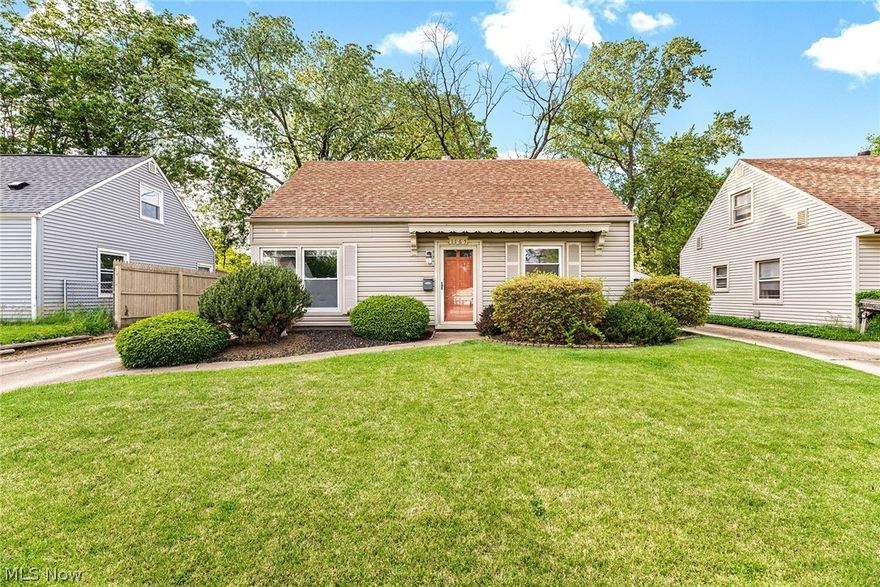 This one is a great opportunity to own a move-in ready 4 bedroom Cape Cod in Cuyahoga Falls! From the moment you pull up, you’ll appreciate the sharp curb appeal, freshly maintained landscaping, and the oversized lot that gives you room to spread out. Step inside and you’ll love the natural light pouring into the spacious living room through the big front windows! The updated LVP flooring flows nicely through the main living areas and gives the home a clean, modern feel.

The kitchen has already been updated with refreshed cabinetry, newer counters, stylish backsplash, and stainless steel range and hood! There’s plenty of cabinet space, and the layout makes great use of every square foot. The first floor offers convenient bedrooms and full bath access, while the upstairs provides additional bedrooms and flexible space for an office, hobby room, or extra storage.

Outside, the deep backyard offers tons of room for entertaining, pets, gardening, or relaxing around a firepit. The detached garage and long driveway provide plenty of parking as well.

Recent owner improvements include a new electrical panel in 2021, updated laminate flooring in the kitchen and living room, and newer carpeting in the bedrooms, stairs, and landing! Conveniently located near shopping, restaurants, parks, and quick highway access. Affordable, clean, and ready for its next owner! Home warranty for added peace of mind!