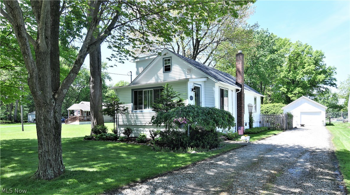 Welcome to this maintenance free living Cape Cod. Enclosed front porch, leads you to a large living room with newer laminate flooring throughout home. The kitchen comes with all appliances including stove dishwasher and refrigerator. This home features a first floor master bedroom and first floor bath. Two additional bedrooms on the second floor. Updates include: newer roof, gutters, siding, laminate floors and landscaping. The backyard includes a large deck which overlooks a beautiful double lot with privacy.
Located close to schools and shopping. Easy access to highways and surrounding communities.