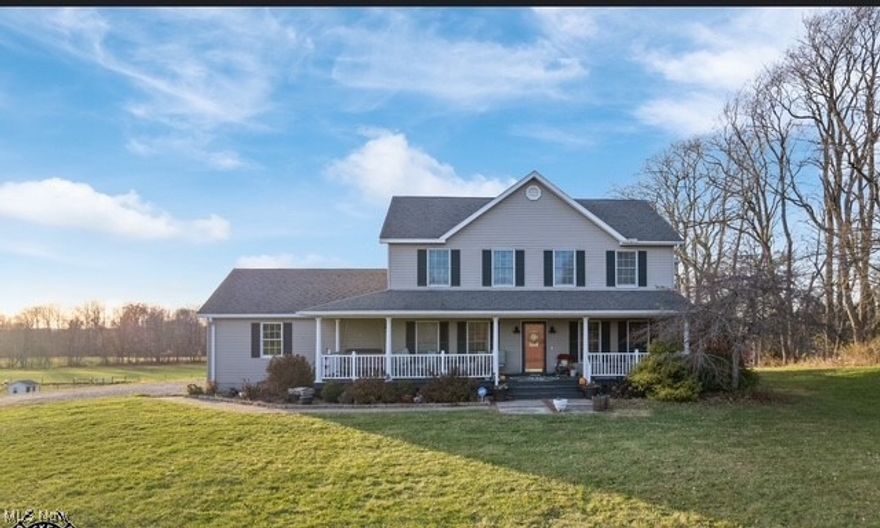 ?? Calling All Horse Enthusiasts!

Have you ever dreamed of owning a custom-built, one-of-a-kind horse property? Here’s your chance!

 This incredible property offers everything for the professional or amateur rider alike. The newer (2024) barn features 13 custom-designed stalls built for comfort and functionality, a large tack room, feed room, and an impressive 50' x 180' indoor riding arena — ideal for year-round training and riding.

Set on 8.5 secluded acres, this property provides peace and privacy while being just minutes from Wooster’s North End conveniences.

The stunning 4-bedroom, 3.5-bath home offers nearly 3,000 sq. ft. of beautifully designed living space. The updated kitchen with a large island opens to a two-story family room with vaulted ceilings, exposed beams, and a striking stone fireplace. Enjoy your morning coffee in the cozy hearth room with its own fireplace, or take in the natural light from the dining area’s wall of windows.

The first floor also includes a living room, home office, laundry, and half bath. Upstairs, you’ll find three spacious bedrooms, a full bath, and a relaxing owner’s suite. The finished basement adds even more flexibility — perfect for a home theater, in-law suite with full bath, craft room, or additional office space.

Love the outdoors or entertaining? Step out to one of the covered porches or the stamped concrete patio. There’s ample space for gardening, chickens, or simply enjoying the peaceful surroundings.

Need room for vehicles, equipment, or hobbies? You’ll appreciate the additional 42' x 40' pole building with two lean-tos (34' x 12' and 16' x 16') and an RV hookup — perfect for a workshop or car collection.

This property truly has it all — from the thoughtfully designed equestrian facilities to the beautiful home and setting.
?? A rare find — schedule your private showing today!