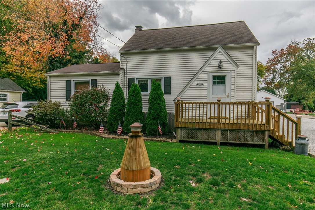 A remarkable 3 bedroom 2 full bath home on roughly 3/4 acre in Springfield. This lovely home features a first floor master suite that walks out to a beautiful Knotty Pine Sun Porch. An over sized 2 car garage (could fit more) also has a rear walk up for many uses. An updated kitchen centers the home, with a formal living room and large Family room. There is a full basement, front deck, central air, and so much more.