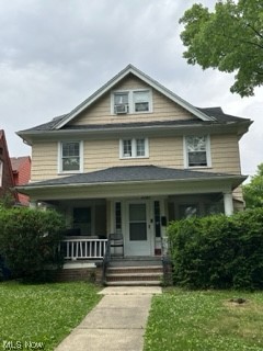 Property is located on the corner of Washington and Rossmoor Don't miss this charming, spacious, turnkey 2 family home in Cleveland Heights that has 2.5 baths in each unit. Close walking distant to Cleveland Heights High School and Caine Park. The home sits on a corner lot, thus having 2 separate mailing addresses 3387 Washington is tenant occupied for $1,000 per month on a month to month lease. Comparable rents are as high as $1,900 per month. This side has recently been cosmetically updated and had a new boiler installed within the last 5 years. 2060 Rossmoor is vacant and can be shown anytime. Roof on the home has been replaced within the past 5 years. Buyer to assume all city POS violations. There are no Class A violations, so no escrow is required.