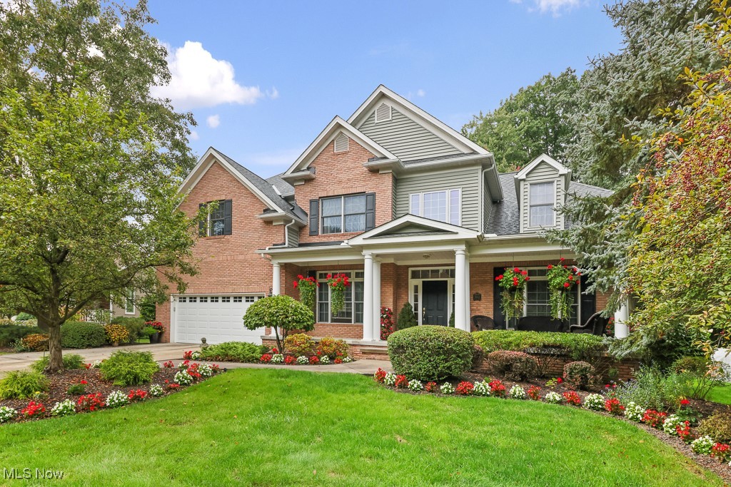 This 5-bedroom, 4-bathroom colonial is located in the desirable Preserve community of Solon, where HOA fees cover landscaping and snow removal for easy living. Set on a quiet cul-de-sac, this home offers a prime location within walking distance to Solon’s award-winning schools, city recreation park, and community amenities.
Inside, you’ll find a thoughtful floor plan with many builder upgrades. The first floor features 9-foot ceilings, a formal dining room, an office (or optional living room), a butler’s pantry, and a spacious kitchen with granite countertops, cherry Merrilat cabinetry, and island. The family room includes a working wood-burning fireplace, already plumbed for gas. Upstairs, the master suite offers a walk-in closet, jacuzzi tub, and separate shower, plus four additional bedrooms and three full baths. A first-floor bedroom with its own full bath provides flexibility for guests or in-laws. Tile floors enhance the bathrooms.
Recent updates provide peace of mind: Furnace (2023), A/C (2023), Hot Water Tank (2024), Deck (2020), Roof (2018), Siding (2018), Gutters (2018), and Garage Door (2023).
Enjoy acres of wooded common area directly behind the property, plus quick access to Solon’s library, pool, rec center, shopping, dining, and parks. This special home combines community, convenience, and comfort—don’t miss it!