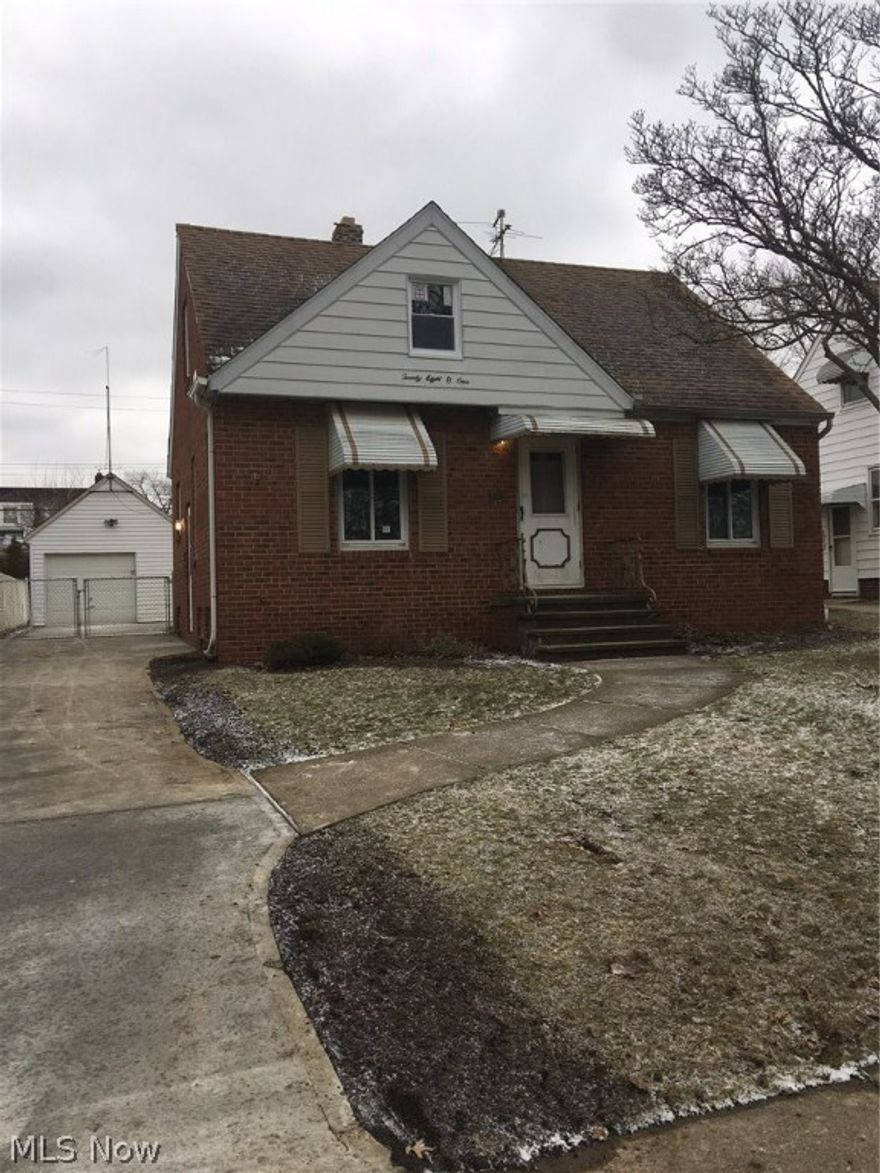 * Remodeled Old Brooklyn brick bungalow located across the street from Lowe Park. 3/4 bedrooms, 1 bath, remodeled kitchen with full appliance package, great room addition off of kitchen, partially finished basement with bar, central air, 1 car detached, fenced in back yard"