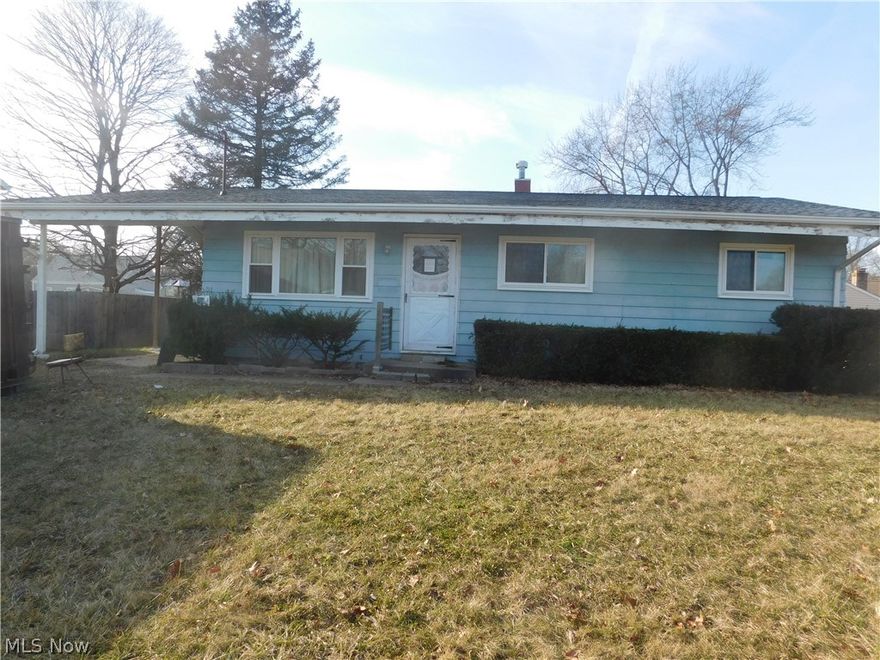 Are you looking for an investment to rent or flip? Are you looking for an affordable home that you can put some sweat equity into? If you answered yes to any of these questions, stop by 704 Beechview Drive. This three bedroom, 1 bath ranch home is ready and waiting for you.