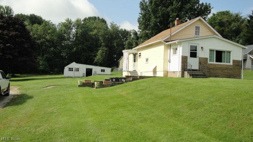 Well maintained starter home or investment property.  Appliances (stove, refrigerator, washer & dryer) will remain with home. New shingled roof in the last 5 years. Single Car garage in need of repair but useable.  Large back yard with plenty of room for large garden area.  Showings set up thru Realtor.