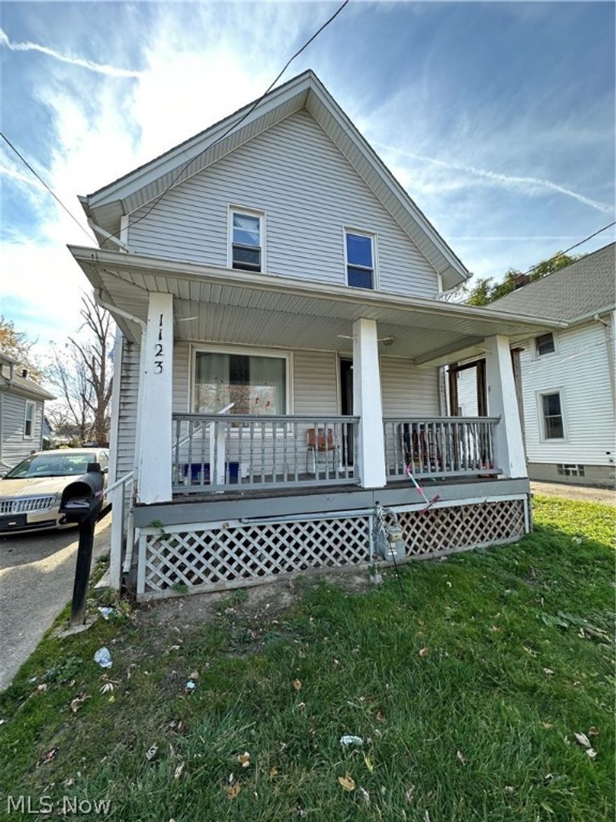 Nicely sized colonial with large kitchen with vaulted ceilings and skylights.  This colonial style home offers a fair amount of living space and full basement with laundry hookups and additional storage room.  Property has had some improvements, some additional cosmetics and some roof repairs needed. Property was used as a rental.  Rentals in area for 3 beds are between $1100-1300/month depending on condition.  2 car garage, CA, gas heat.  Cash preferred with quicker close. Property is priced for condition, no repairs from Seller or renegotiation after inspection results.  Conventional ok with prequal. Buyers to perform own due diligence regarding all property information and condition.  As is condition sale.