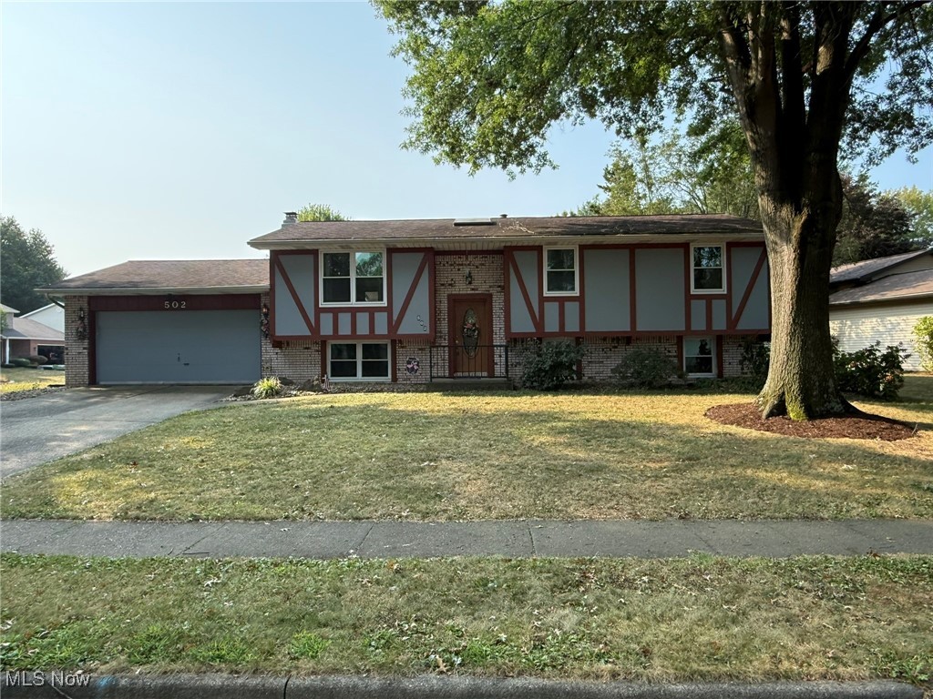 Excellent North Dover location! Move in ready, 4 bedroom, 2.5 bath home. Open foyer with skylight and ceramic tile floors. Upgraded 4" woodwork throughout the main level. Cathedral ceilings in the living and dining rooms. French doors in the dining room lead to the 12 X 14 deck with retractable awning. Crown molding in the kitchen with hardwood floors. Master bedroom includes a half bath. Finished lower level includes a rec room and office. The rec room features a brick wood burning fireplace. Oversized 4 car attached garage. Includes water softener, mini freezer in lower level, washer and dryer. Taxes reflect the seller receiving a homestead credit of $419.20 annually. Current owner's utilities average $65 for electric & $178 for Dover utilities(electric, water, sewer and trash).