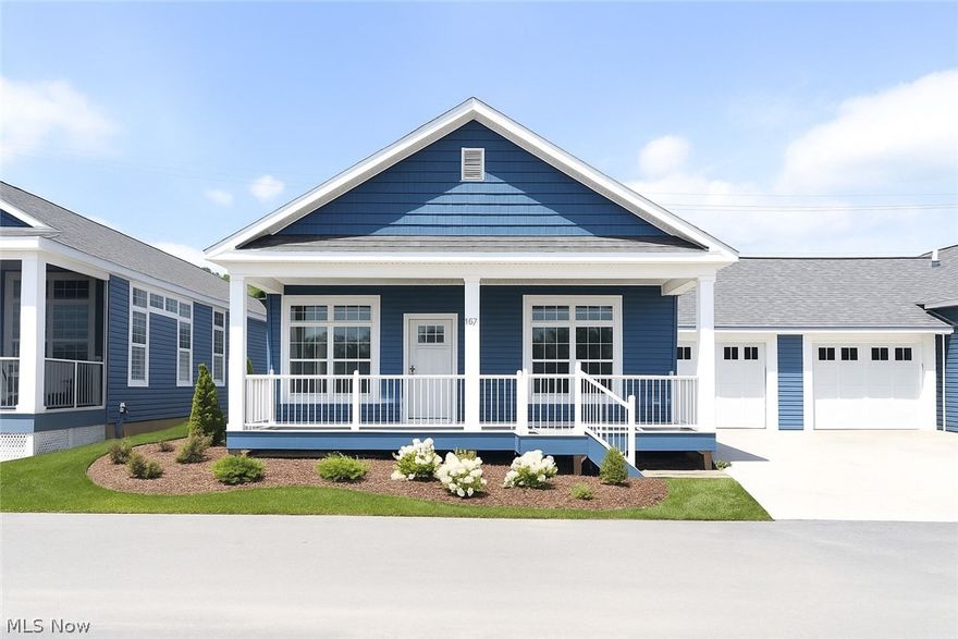 NEW CONSTRUCTION PRICING!!! READY FOR 2026 SEASON!
Live in the Resort Lifestyle on Lake Erie! A gated-community designed for relaxation, recreation, and modern comfort. This stunning modern coastal home features 3 bedroom, 2 full baths, and an attached garage, offering an open-concept layout with stylish finishings throughout. Enjoy resort- style amenities including a clubhouse, pool, fitness center, locker rooms with saunas, fishing pad, boardwalk, basketball & pickle ball courts, and a large park-like green space. 1-yr Bay Point membership included with purchase.
Located adjacent to the Bay Point Resort. Dockage available (membership required).
Perfectly located near Cedar Point and the Lake Erie Islands with direct Lake and Bay access, this exclusive community combines coastal charm with every convenience. Whether you're seeking a year-round residence, a seasonal getaway or investment opportunity, this is Lake Erie living at its finest.