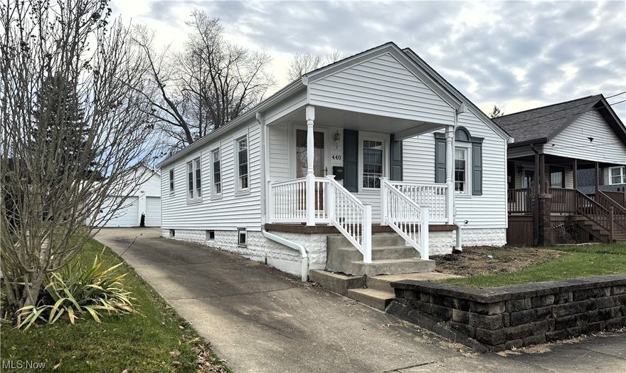 Opportunity knocks with this 2 bedroom home located on the highly desirable north end of Zanesville! Home is conveniently located within minutes from shopping, dining, entertainment & medical facilities. This beauty is truly move-in ready as it has been updated throughout. Features include: • Newly installed laminate flooring . • Freshly carpeted bedrooms. • Ceramic tile bathroom floor • High efficiency gas furnace. • Full basement. • Concrete driveway. • 2 car detached garage(freshly wired underground to basement.
Pack your bags, this one is ready for YOU!