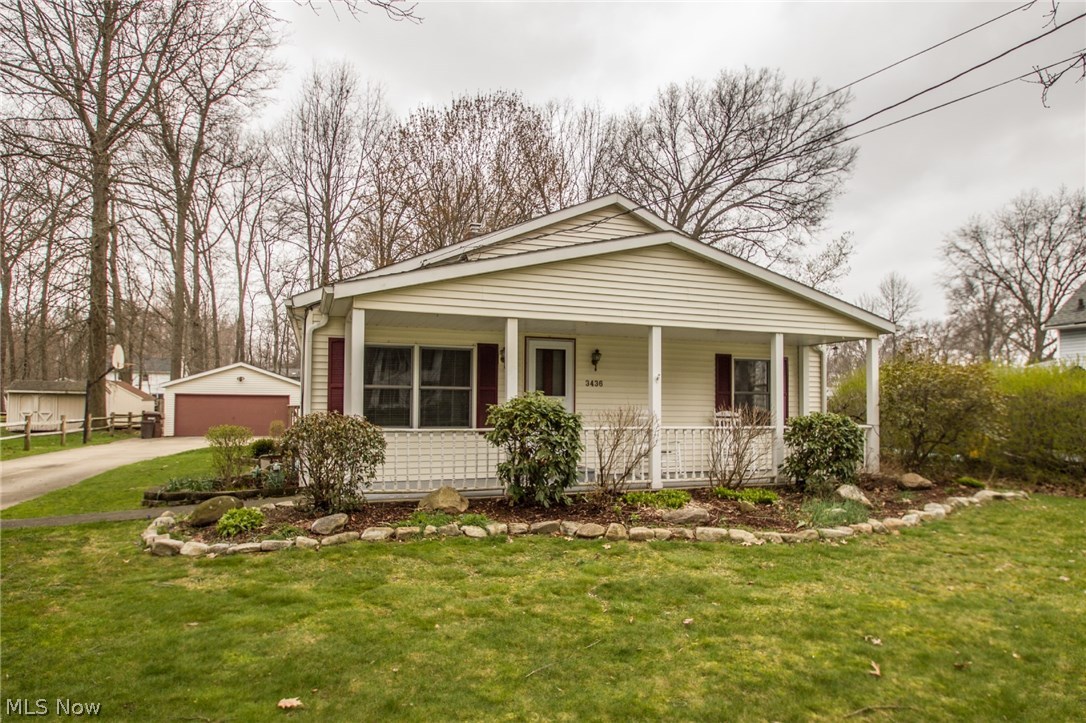 Welcome to this gorgeous 3 bedroom 2 full bath ranch in wonderful Stow Munroe Falls School District! This home has a gorgeous private large fenced in back yard, large deck, awesome paved patio with canopy, and immaculate landscaping! The Kitchen has been completely remodeled with newer stainless appliances, under cabinet lighting, and gorgeous light granite countertops! The master bedroom has a large attached full bath, walk in closet. Home has an eat in area in the kitchen, as well as a formal dining room and first floor laundry. The charm of the front porch with rocking chairs, welcomes relaxation and joy. Make this house your home, and schedule a showing today! Updates of major items include Furnace 2010, Refrigerator and Dishwasher 2011. Stove 2012, and built in microwave 2015!