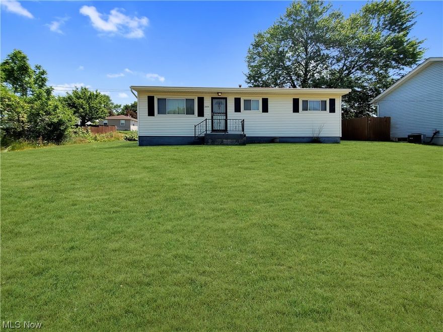 Enjoy first floor living with this beautiful well maintained ranch! The main level features a large living room, 3 bedrooms, eat in Kitchen and hardwood floors through most of the 1st level. In the basement you'll find an additional half bath, laundry and ample room for storage or entertainment. This home if ready for you to make it your own, call today for a private showing.