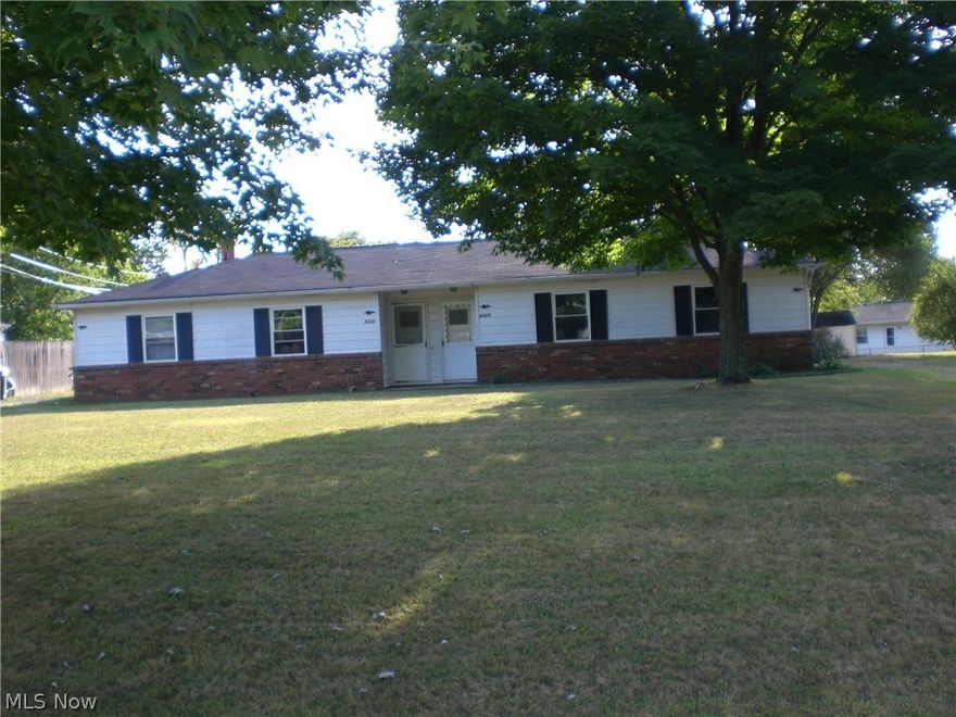 Selling entire duplex. Right side vacant; tenant occupied left side. Entire house has newer user friendly windows. Hot water tank on vacant side replaced in 2015. Vacant side has refrigerator and range included, and has been repainted recently. Both sides have foyer with coat closet. Nice size eat in kitchen.  Garage and storage room located in rear of house. House is in good condition.