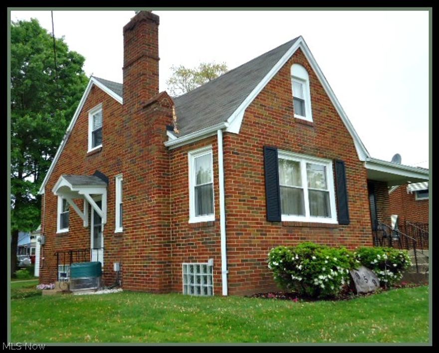 This charming brick home is the one that will end your rental days! It is time to say goodbye to your landlord. Let’s compare mortgage vs. rent-you may be surprised how you can save money w/ home ownership. A one year HMS Home Warranty adds extra value. Hardwood floors are offered under the carpet, the home has a formal dining room, updated windows & more offered.  In the same family for decades. Come see how well this home compares to others in the same price. Low traffic street, nice sized lot.