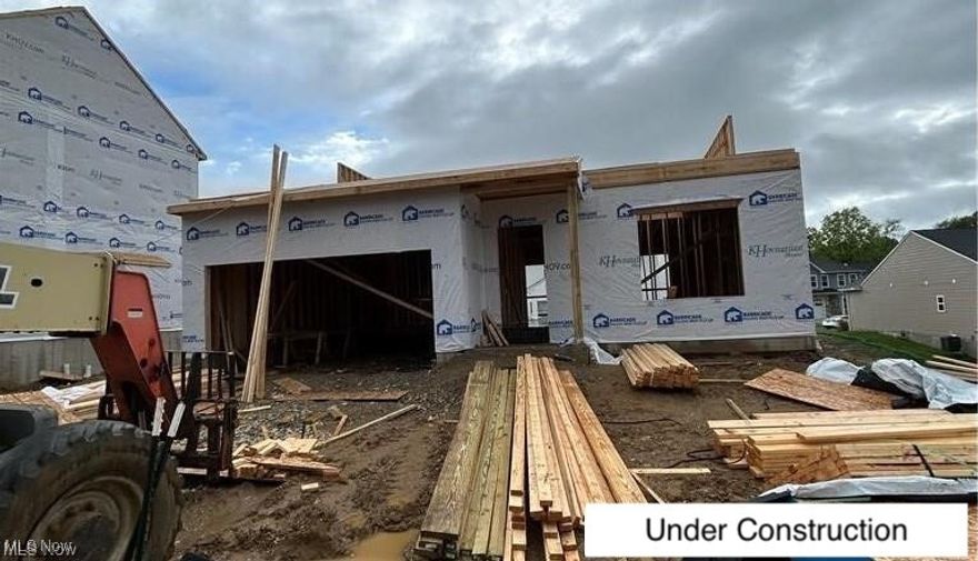 This beautiful Hanover with a Morning Room floor plan is located in our Forest Lakes Community in Green, OH. You can access I-77 in just a few minutes. Market District Giant Eagle is just a minute away. Pav's Creamery is accross the street. This community has a walking trail and a playground area for kids. We installed LVP flooring throughout the first floor and the kitchen island is huge! Finished basement with full bath. On a cul-de-sac lot with no neighbors behind you! This home will be completed in mid November. Pictures are for illustration