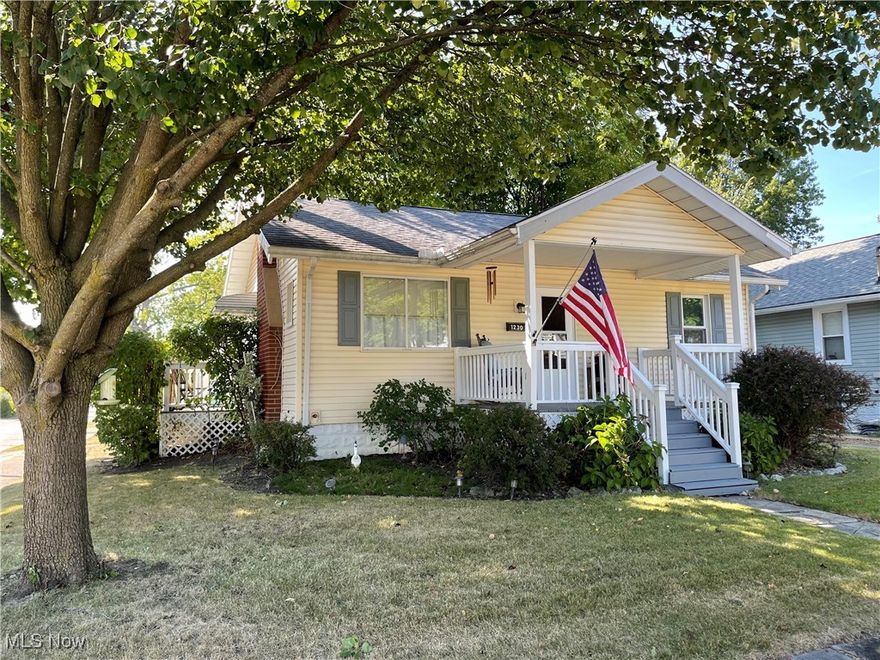 Hello once again Firestone Park home shoppers!  If you are looking for a very well kept ranch, featuring one floor living at its best, look no more!  1230 Herberich Ave has lots to offer its new owner including~ vinyl siding, central air, a fenced in back yard perfect for the kids and or pets to play, an Awesome front porch where friends and family can gather, fromal dining area, 2 first floor bedrooms and a first floor full bath, large and very clean basement with washer dryer and glass block windows, detached garage, gas log fireplace, a curb appeal you will be happy to come home too as well as an applianced kitchen!  We are close to Everything including shopping-churches-schools and expressways!  This is a must see, so call today for you privavet viewing!