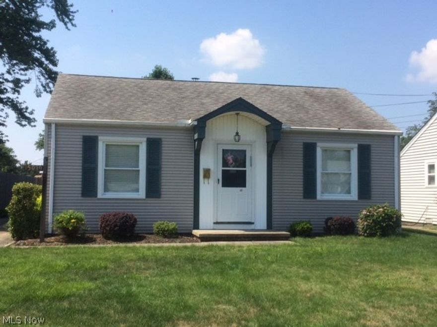 Charming and updated Ranch! Newer roof siding windows and more! Beautiful yard with a 1.5 car garage. Back yard deck. Spacious laundry room with appliances and wash tub! Home is in great condition & always well maintained systems. Updated kitchen with appliances and TV. Gleaming wood floors throughout! Clean and ready for you to move in.