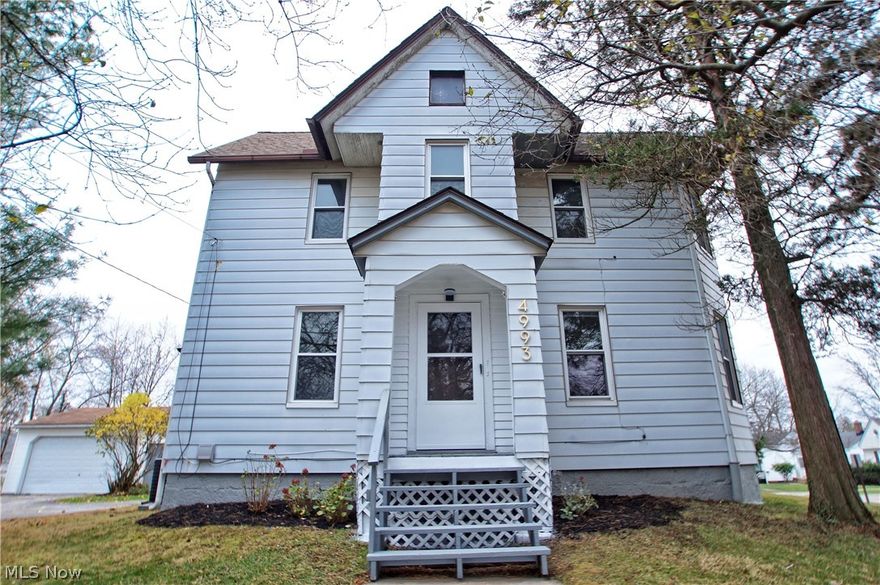 Welcome to this spacious, updated Garfield Heights colonial! This home offers 3 bedrooms, 2 full baths, a newer construction oversized garage (2001), and an outdoor patio. Updates include a brand new furnace and air conditioner (2022), new luxury vinyl flooring (2022), brand new full bathroom in basement (2022), and fresh paint throughout. All appliances are included and all that's left is to move in! Don't miss out, schedule your showing today!