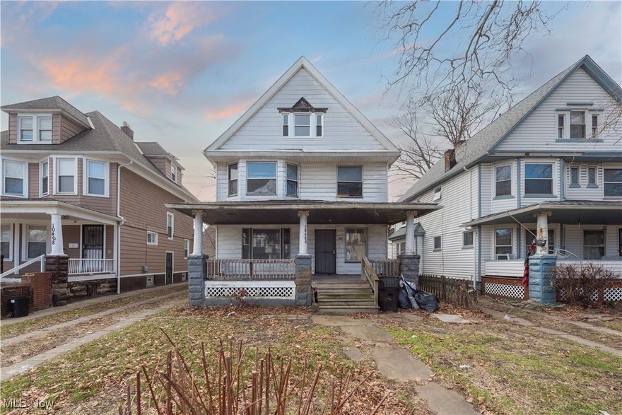 Minutes from Case Western Reserve University and a quick drive to Cleveland Clinic’s main campus, this 5-bedroom, 1-bathroom property offers plenty of potential. Spacious layout with classic details—perfect for buyers or investors seeking a great location and strong value. Convenient access to transit, restaurants, and entertainment puts you right in the center of Cleveland’s best. This home has abundant natural light to add to the appeal. Schedule your showing today!