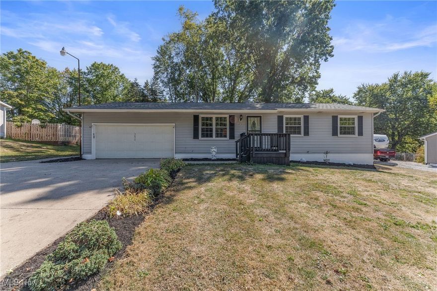 Looking for a move-in ready ranch?  Look no further!  This updated ranch has an open kitchen with flow to the living room, 3 bedrooms, 2.5 updated bathrooms and so much more!  Sitting on almost an acre lot, this home has plenty of room, both inside and out, for relaxing and enjoying your new home!  The basement features additional space for relaxing, playing, or working out.  Call your favorite Realtor® today for a showing.