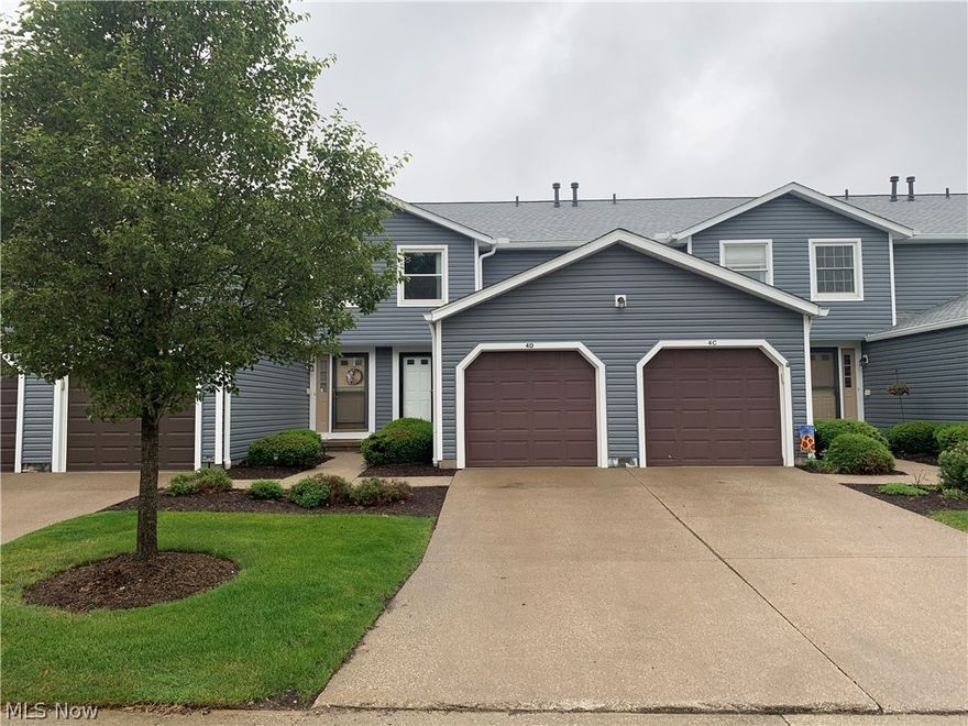 Welcome to this low-maintenance townhouse within minutes of restaurants and shopping! Recent updates include re-faced kitchen cabinets and hardware (2021), new deck boards (2021), bathroom vanities (2020 and 2017), new roof, siding, and gutters (2020), and some updated light fixtures. The partially finished basement offers a spacious rec room, a laundry room, storage space, and a workshop area. <br>All appliances are included and a one-year home warranty is provided for your peace of mind!