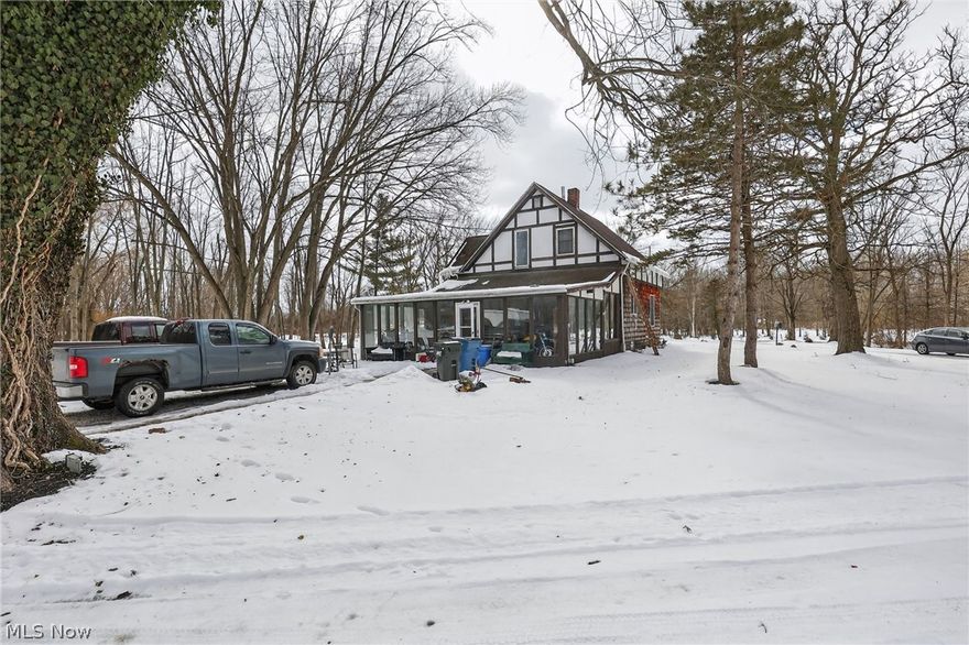 Spacious 3-bedroom, 3-bath home offering approximately 2,200 sq ft situated on 8.6 acres. The property features a mix of open, farmable land and wooded areas, providing opportunities for recreation, hunting, or agricultural use. A pond, barn, and large 4-car garage add to the property's versatility and rural appeal.
The home has been updated, including improvements to electrical and plumbing systems, with major renovations completed approximately 14 years ago. The roof is approximately 10 years old with a single layer of asphalt shingles. Windows are glass, with several replaced about 7 years ago. The insulated 4-car garage features 200-amp service and is heated and cooled with A/C. The home is equipped with a high-efficiency 90+ gas furnace.  A rare opportunity to own acreage with multiple parcels, usable land, and a well-maintained home.