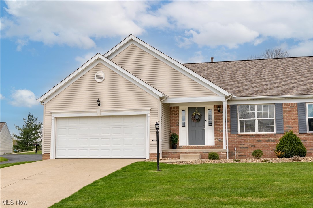 Welcome to Windamear in Jackson Township! This beautifully maintained 2-bedroom, 2-bath ranch-style condo offers the perfect combination of comfort, convenience, and style in a prime location. Step inside to find an inviting eat-in kitchen just off the foyer and a stunning cathedral great room with a cozy gas fireplace. A deck off the back of the great room creates the perfect setting for morning coffee or evening relaxation. The first-floor laundry makes daily living easy, while the spacious master suite boasts a full bath and a walk-in closet. A second bedroom and full bath are thoughtfully situated just across the hall. The newly finished lower level offers an expansive entertainment area complete with a bar and the flexibility of a possible third bedroom or office. Major updates provide peace of mind, including a new roof, new composite deck, and a new furnace and A/C—all completed within the last four years. Enjoy the ease of condo living with the space and features you’ve been looking for—move right in and make this your next home!