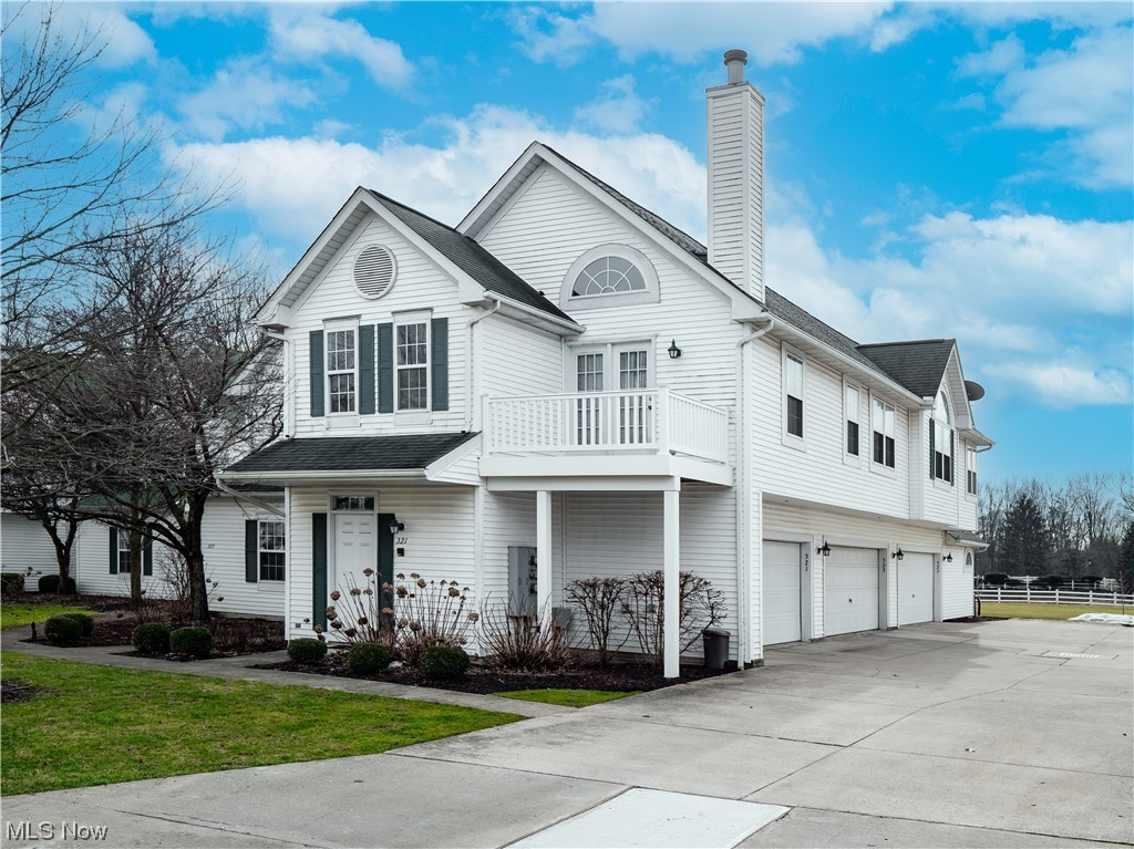 This townhouse is a must-see! Located in a highly sought-after neighborhood, it boasts an open floor plan and a prime location and situated hole #1 of the North Olmsted Golf Course. The kitchen, which features granite countertops and stainless steel appliances, is open to the living room. The large living room is equipped with a gas fireplace and a door that leads to the new exterior deck. There are french doors that open into the second bedroom/office providing plenty the rooms with a lot of natural light. As you continue down the main hallway, you’ll find the main guest bathroom and a utility room complete with a washer and dryer. The primary suite is spacious with a walk-in closet and private bathroom. The bathroom itself features a tiled floor, a shower/tub combo, double sinks, and ample storage space. There is neutral paint and carpet throughout which will make it easy for you to customize the space to your liking after you move in. This townhouse is located in close proximity to the Metro Parks, Great Northern shopping center, local hospitals, and major highways. All these factors make it the perfect home for someone who wants to be close to everything with zero maintenance. The monthly maintenance fee is $176 which covers landscaping and snow removal.
