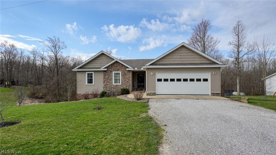 Look no further, you will fall in love with the open floor plan of this spectacular home that has been meticulously maintained. Built in 2013, less than 10 years old, this 2-bedroom 2 full bath home has so much to offer. The full, walk-out basement is equipped with plumbing for additional living space. Enjoy the serenity while relaxing on the back deck with your morning coffee or watching the sunset. Great location of less than 5 miles to I70 access and 10 minutes to town. This home is waiting for the next family to make their own cherished memories! Call your favorite Realtor today!