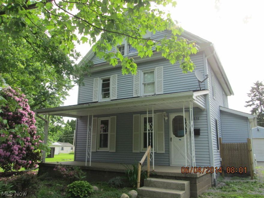 3 bedroom 2 story home features updated kitchen & bath, deck, covered porch & detached garage. This is a Fannie Mae HomePath property.