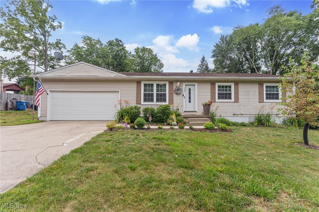 Looking for an oasis of fun for your summer days? Look no further! This lovely home is on almost an acre of land complete with an above-ground pool and newly added covered porch. Inside, the home features 3 bedrooms, 2.5 bathrooms, and ample living space. Both bathrooms on the main floor have been renovated and the home offers neutral paint throughout. Call your favorite Realtor today and schedule a showing!