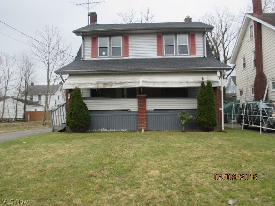 Reduced! Investors welcomed - 3 bedroom Colonial, living room with fireplace.  2 car garage, chain linked fence.  Covered front porch.  This is a Fannie Mae property, the seller  has requested all offers be submitted through HomePath Website.  It is strongly encouraged that an offer include proof of funds and is a requirement for the seller's final acceptance.