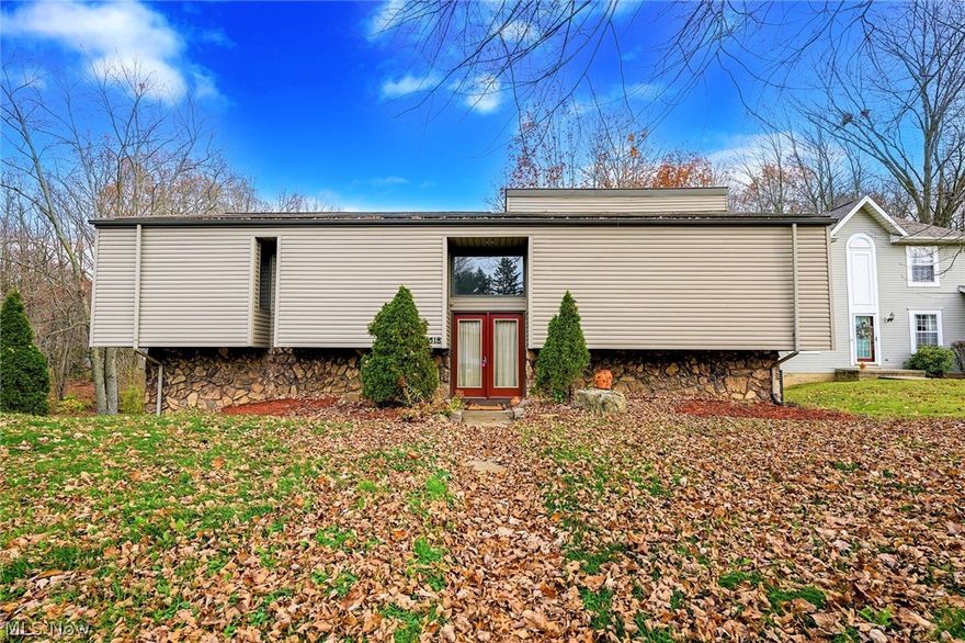 *Great Bi-Level In Massillon Boasts 1,872 Sq. Ft Featuring 3 Bedrooms & 3 FULL Bathrooms! *Attached Deep 2 Car Garage W/Craftsman Openers *Back Yard Is In A Prime Location W/Common Area & No Direct Neighbors Behind ~ Perfect To Grill & Outside Gatherings! *Walk Out Lower Level *Updates Include : NEW FURNACE & CENTRAL AIR <3 Yrs, NEW CARPET In Living Rm, Stairway & All 3 Bedrooms, Luxury Plank Flooring In Eat In Kitchen & Bathroom + More! *15 Ft Ceiling Entryway ~ Walk In To A Gorgeous Open Layout Living Rm & Kitchen W/15' VAULTED Beamed Ceiling *The Living Rm Focal Point Is A Cozy Floor To Ceiling Stone FIREPLACE, Wood Mantel Flanked By 6 Tall Windows For Natural Light & Walks Out To A Deck Overlooking The Yard *The Kitchen Showcases Four Track Pendant Lights, A Side Eat In Area, Provides Tons Of Countertop & Cabinet Space Including Side Food/Broom Pantry And Is FULLY Applianced W/Refrigerator, Dishwasher & Range *3 Gracious Size Bedrooms All Have Ceiling Fans *Nice Master Bdrm W/HIS &