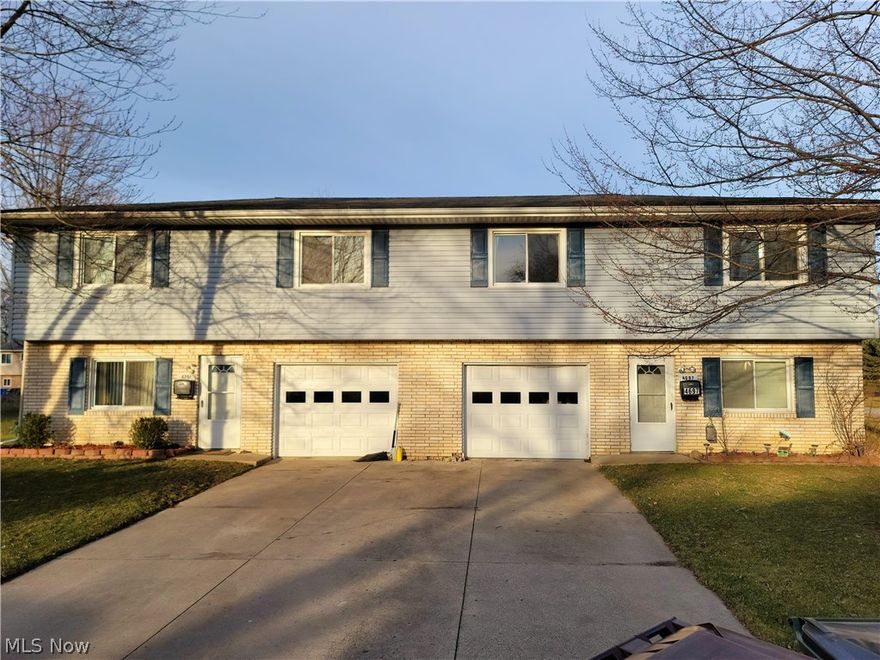 Well taken care of side-by-side duplex! Each unit has 2 bedrooms, 1 ½ bath, living room, family room, eat-in kitchen, in-unit laundry hookup, 14’x16’ raised deck with slider, and 1 car garage with access from the unit. Right side (4697) has many updates in last 5 years including carpet, appliances, furnace, A/C, smart thermostat, water heater. Left side (4701) has had the same tenant for over 10 years. Both garage doors replaced approximately 5 years ago. Shared shed in the large, flat backyard with fire pit.