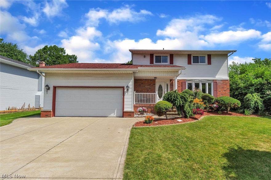 Welcome Home to this Update 3 Bed, 2.5 Bath Colonial Located in Amherst School District! Gorgeously Landscaped for Great Curb Appeal! Inside Boasts New Waterproof, Wood-Look Linoleum Flooring, Neutral Paint Colors and a Great Floor Plan! There is a Front Living Room with Newer Bay Window, that is Open to the Formal Dining Room. The Spacious Eat-In Kitchen has Refreshed Cabinets, Updated Countertops, New Deep Set Sink, and Glass Tile Backsplash! All High-End, Newer Appliances Stay! The Family Room Offers a Beautiful Stone Fireplace Accent Wall with French Doors to the Back Deck and Fully Fenced Back Yard! Storage Shed Stays and has Electric! An Updated Half Bath Finishes the Main Level. Upstairs Offers 3 Large Bedrooms and a Full Updated Bath with New Custom Tile Tub Surround and Back Splash! The Master Bedroom offers a Large Closet and Built in Vanity Area! The Finished Basement Offers Additional Living Space with a Bonus Room! Another Full Bath is Down There with Step In Shower! Attac