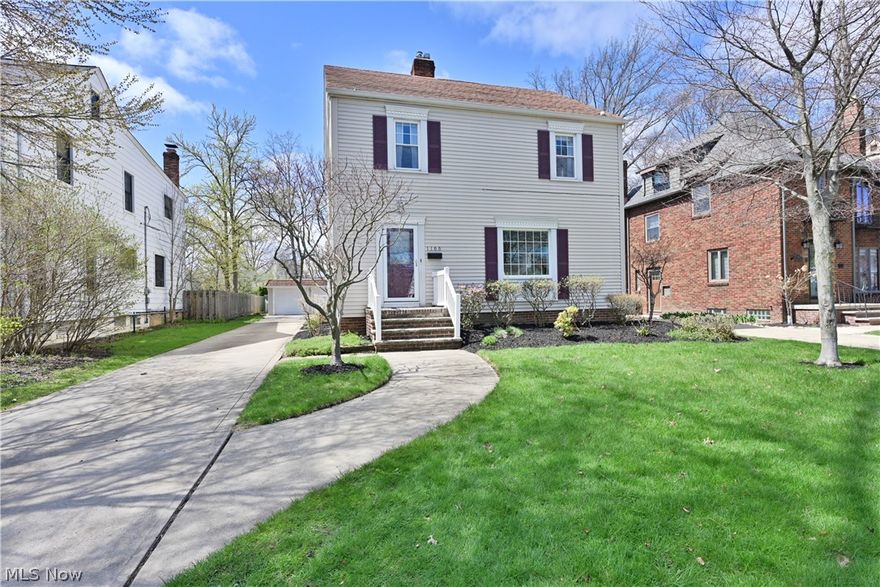 Owned by the same Rocky River family since 1970, this classic Colonial reflects true pride of ownership and sits on a highly coveted 254 foot deep lot on a cul-de-sac street. With ample space to expand, this property offers exciting potential for a future primary suite addition with walk-in closets and a family room.

Inside, you'll find a timeless 3-bedroom Colonial with hardwood floors throughout. The living room features a wood-burning fireplace and opens to an adjacent dining room with charming corner cabinets. The kitchen includes a sunny morning room, ideal for an eat-in area or convenient mudroom space.

Upstairs are three bedrooms and one fully updated bath. The walk-up attic provides excellent storage or the opportunity to create additional finished living space. The lower level offers a recreation room and a 3/4 bath.

Outside, enjoy a fenced yard and multi-level deck designed for summer barbecues, entertaining, and everyday fun. This special street is known for its wonderful neighbors and welcoming atmosphere.

All of this is located within walking or biking distance to Elmwood Park, Lake Erie, Rocky River's Blue Ribbon schools, and a quick commute to downtown Cleveland or the airport.

Homestead exemption: $582 annually must be added back into taxes.