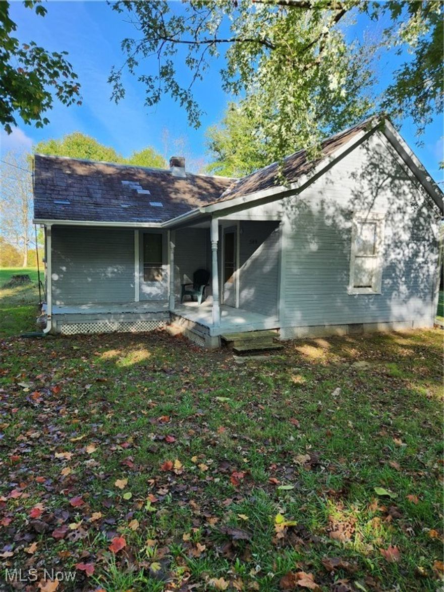 This Beautiful Family Property in Walhounding consists of 9 parcels, totaling just over 4.5 acres of land. The 1 Bedroom home features an Eat-in kitchen, Living Room, Utility Room, Updated Bathroom, Relaxing front porch, with 672 sq. ft. of living space. The slate roof was recently inspected in August and the home has both Public Water and option to use Well Water if desired. Kerosene heater provides ample warmth during the cold months. There are 2 Other homes that could be repaired or removed and a large 12x20 storage shed that also come with this property. Many options from recreation to year round living! Call today for your showing and more information on this unique and beautiful opportunity!