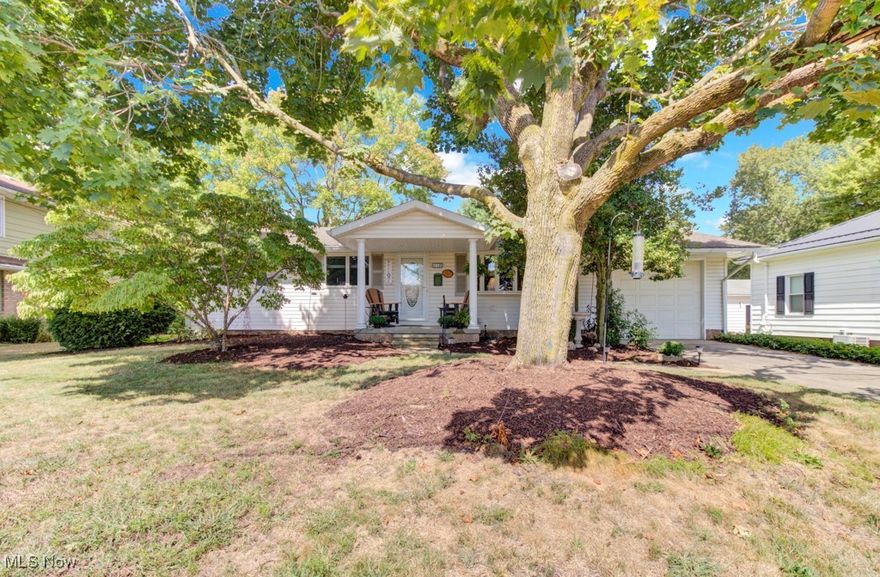 Welcome to this charming ranch home in the Village of Minerva! Offering 3 bedrooms and 2 full baths, this home features an inviting open floor plan with a spacious living room with a bay window, dining area, and kitchen complete with two lazy susans, pull-out cabinet shelves, and a new microwave. The family room boasts high beamed ceilings, a cozy gas fireplace, and access to the screened-in patio with nature stone flooring—perfect for relaxing or entertaining.
Step outside to enjoy the stunning 32’ x 16’ heated saltwater pool, new chlorinator in 2022, a newer light and pool pump (2023/2024). Beautifully landscaped with raised garden beds, the backyard also includes a flat area ideal for a future storage shed.
Inside, recent updates include LVT flooring in the main bath and new blinds in all bedrooms. Ample closet space is available on both the main and lower levels. The lower level features a designated laundry area, a full bath with a new showerhead, a cozy living/office space, and additional storage. A sump pump and radon mitigation system are already in place for peace of mind.
Additional highlights: Reverse Osmosis and Kinetico water softener system, furnace & AC (2019), newer toilet in main floor bathroom (2023) and an extra-depth one-car attached garage. Don’t miss this move-in ready home with thoughtful updates throughout!