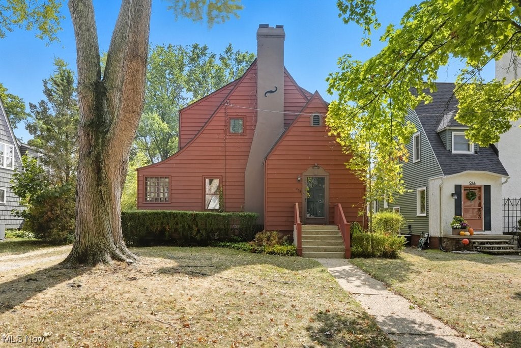 Charming two-story home with a side entry enclosed porch. Recent updates and modern upgrades throughout. The home boasts a new roof (2021), a new HVAC system with a flue liner (2025), and a new water heater (2025). The basement is fully protected with new waterproofing and a sump pump (installed in 2025).
Enjoy the elegance of new VPL wood flooring on the main level (2023) and new wall-to-wall carpeting upstairs (2025). The main floor is freshly painted in a neutral color palette (2023) and includes an updated half bath and convenient laundry on 1st floor.
Bright, welcoming spaces, a classic layout, and thoughtful updates make this home move-in ready. Perfectly situated on a tree-lined street with plenty of character and charm.
Perfectly located near Historic Downtown, Route 8 for easy commuting, and the scenic Summit Metro Parks, this home sits at the center of all the best that Cuyahoga Falls has to offer.