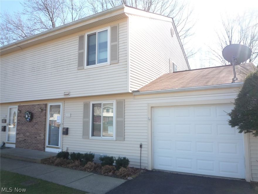 Affordable living at it's best!  3 BR, 1.5 Bath Unit with attached Garage.  Enclosed 3 seasons room with skylights, opens up to a large deck. Rec room in basement too! Stow Schools!  Affordable monthly fee of $75 includes ext insurance, trash removal, mowing and snow plowing per the attached doc.  This is a Fannie Mae owned property.  The Seller must comply with HUD guidelines 24 CFR 206.125.