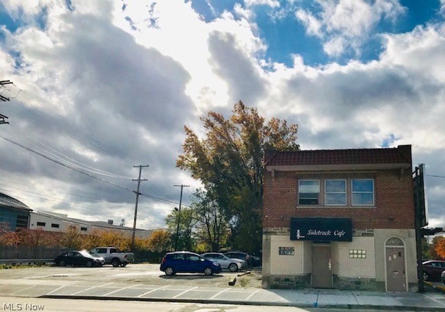 Welcome to the Emerging District of Bird Town-Adjacent...Buy Current CASH Making Business or Buy to Capitalize On Lakewoods' Renaissance and Renovate this Building to Be One of Cleveland/Lakewoods' Hot Neighborhood Go To Places! 
Sale to include:
2 Story Building w/Full Basement, Parking Lot fit 30+ Cars, Bar Business, D 1-6 Liquor License, Kitchen and All Fixtures Bar and Kitchen Related.
NO FOOD OR LIQUOR INVENTORY.
2 Bedroom Apartment Rented Month to Month 500$ Per Month.
Call Agent for Numbers.
Check out supplemental link for STOREFRONT RENOVATION PROGRAM:  It is currently a 50% rebate up to $30,000. There is also a small, additional, architectural rebate of 100% up to $3,500 if architectural or engineering drawings are needed.