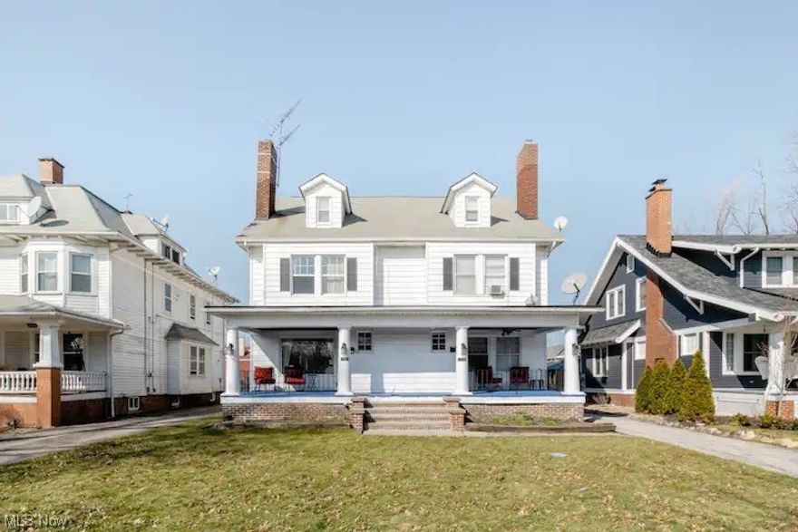 Large, 4,100 square foot, side by side colonial duplex, has the perfect combination of charm and modern updates! This beautiful home is a smart investment opportunity you won't want to miss! With its side by side units, 7 bedrooms and massive living space you can enjoy consistent rental income with a potential for a very high cash flow!  This is a perfect choice for a long and/or short term rental, overnight, weekly and/or monthly stays! Each basement has been waterproofed with a transferable lifetime warranty, and has an a newer heating system! The attic and basement in each unit are perfect for storage and can be converted to extra rooms. The 14622 side has 3 bedrooms on the second level and an office space on the first floor.   This home has a 3 car garage and parking for 4 additional cars! Each unit has a refrigerator, range oven, microwave and washer and dryer.  Easy access to the bus stop, highways, shopping Lake Erie and more!   Schedule a private showing today!