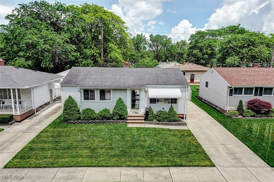 Are you ready to call 14935 Florence Dr. home... Come discover comfort and convenience in this well maintained four-bedroom, two-bath ranch located on a quiet cul-de-sac in Maple Heights. This spacious home features a finished basement with a built-in bar perfect for entertaining or additional living space. Step outside to enjoy your private backyard oasis, complete with a relaxing hot tub, deck, and a handy shed for extra storage. The home also has full privacy fencing, offering both security and serenity. Don’t miss your chance to make this home yours!