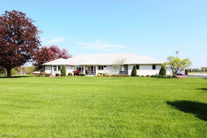 Follow Your Dreams to this Stunning Custom Built & Designed solid Brick Ranch Home. You can't find this in the typical subdivision- not a cookie cutter home, truly a one of a kind. Over $300,000 invested. Stunning new dark hardwood floors just installed thru out will have you at the front door! 3,102 Sq. Ft. of open flowing living space w/ many recent improvements & updates Perfect for entertaining, offering accessibility with wide doorways & one floor living. New Heat & Glo Fireplace, Recent Granite kitchen counter tops, newer hi-end appliances that stay, oversized Pella Slider leading to the Newly installed paver patio surrounded by a vinyl privacy fence. Hunter Douglas Window treatments included. Pocket Doors, Crown Molding, Columns & built-ins complete off the home. The oversized dining, living room, eat in kitchen and massive family rooms are sure to please. 3- Car Garage, extra parking & outside porch complete the exterior. New Water Softener, New Boiler System, call to see now.