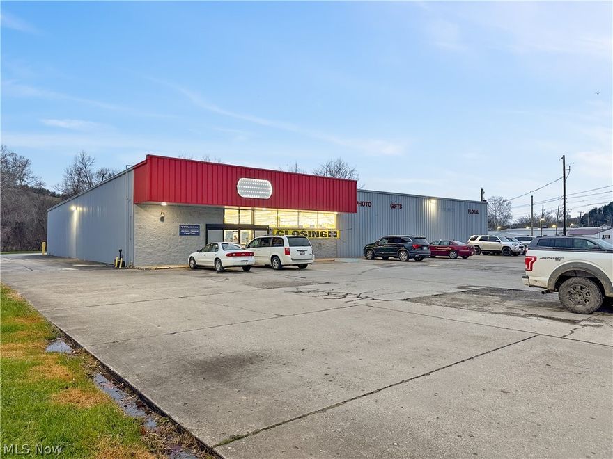 Drive-thru window, in-store clinic, high-traffic area, right in the town of Ripley.